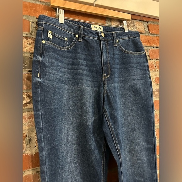 Seven7 Dark Straight Leg Jeand Size 12 - Picture 3 of 11